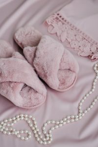 Aamutossut nude pink