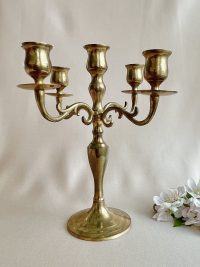 Messinkikynttilänjalat