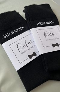 Sukat sulhaselle ja bestmanille Miesten sukat