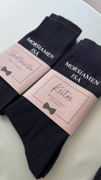 Morsiamen isä sukat Miesten sukat